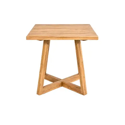 Wooden Cafe Table - Solid Wood Dining Table
