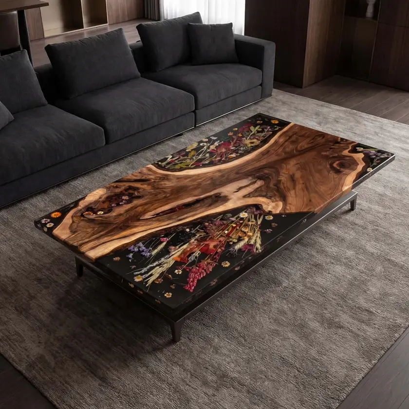 Obsidian Walnut - Center Tables