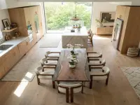 Live Edge Epoxy Resin Dining Table - Dining Table