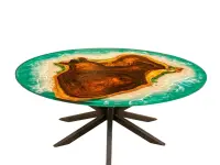 3D Galaxy Epoxy Resin Coffee Table - Coffee Tables