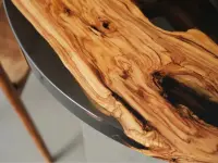 Compact Epoxy Resin Coffee Table - Coffee Tables