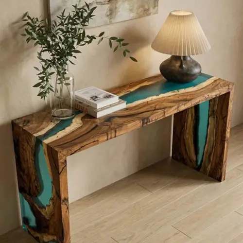 Walnut Undertow - Console Table