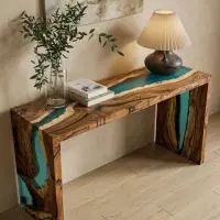 Walnut Undertow - Console Table