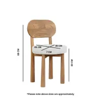 Austin Solid Wood Dining Table With 8 Seater Chair - Solid Wood Dining Table