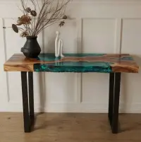 Walnut Tidal Glow - Console Table